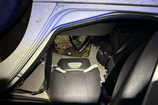 Straszliwe dachowanie na DK 10! W środku pojazdu były dzieci