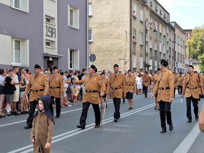 Gwarki 2024 w Tarnowskich Górach. Ulicami miasta przeszedł Pochód Gwarkowski