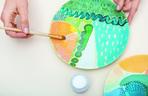 Instrukcja malowania talerzy DIY – krok 3. 