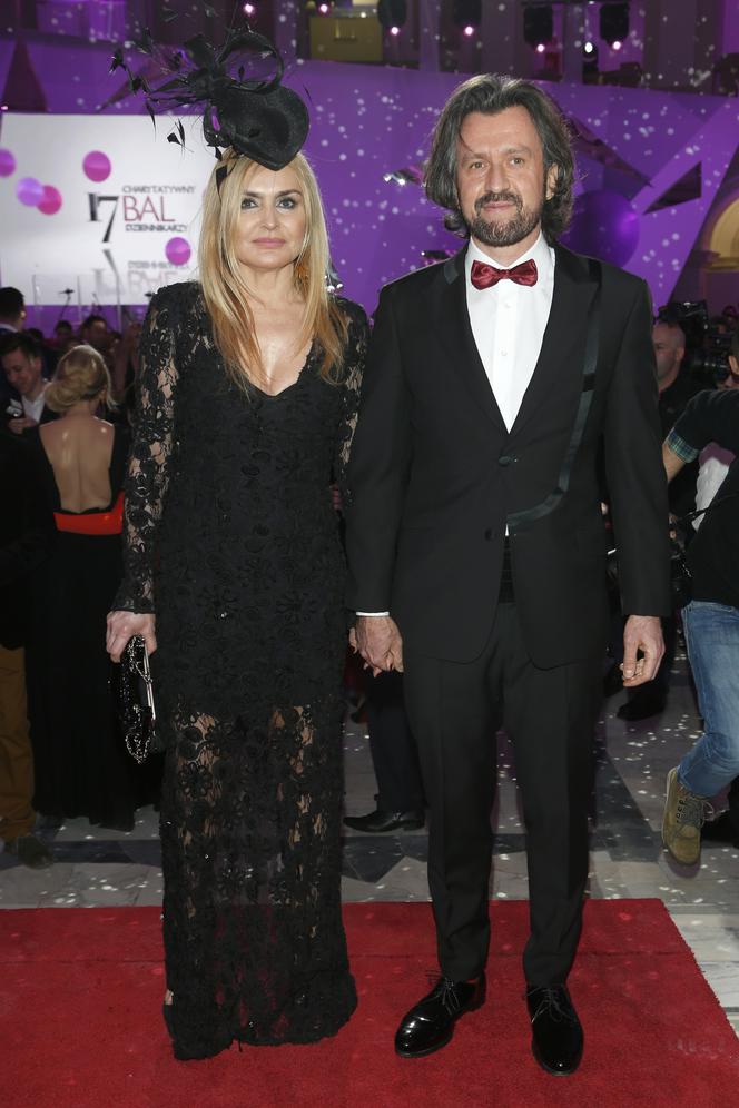 Charytatywny Bal Dziennikarzy 2016, Monika Olejnik, Tomasz Ziółkowski