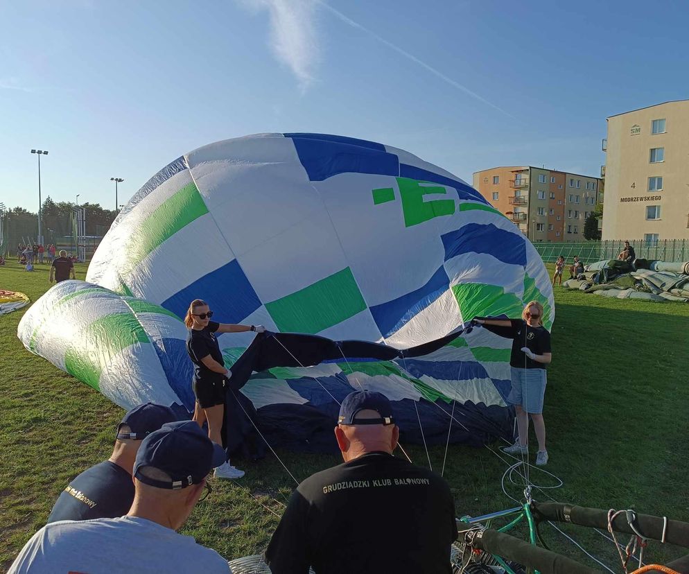 Balony nad Grudziądzem. Zobacz zdjęcia i posłuchaj relacji 