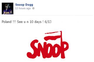 Snoop Dogg też uczcił 25 lecie polskiej wolności! Musicie to zobaczyć!