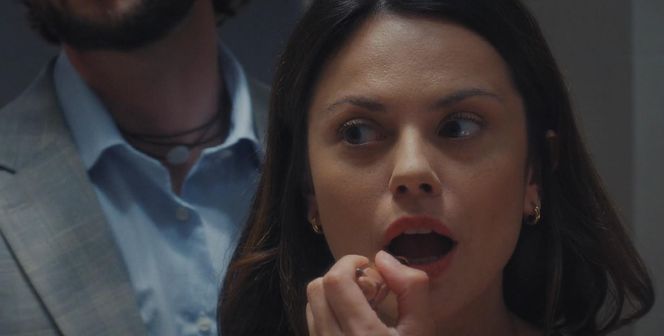 M jak miłość odc. 1874. Kasia (Paulina Lasota), Mariusz (Mateusz Mosiewicz