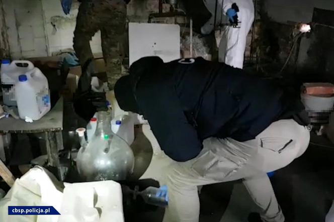 CBŚP zlikwidowało laboratoria metamfetaminy