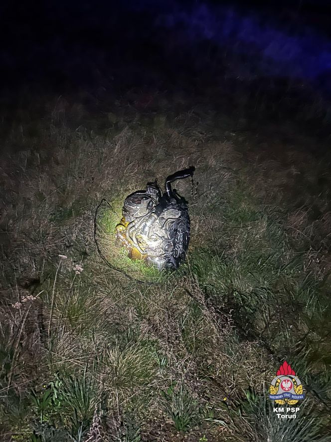 Poważny wypadek na S10 pod Toruniem. 5 osób poszkodowanych