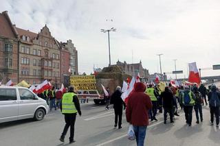 Rolnicy na ulicach Gdńska