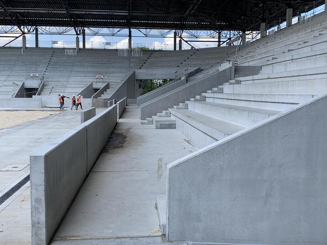 Stadion Miejski w Katowicach jest na ukończeniu. Najnowsze zdjęcia z czerwca