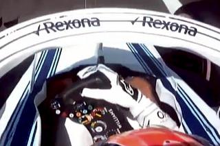 Tak Kubica kieruje chorą ręką