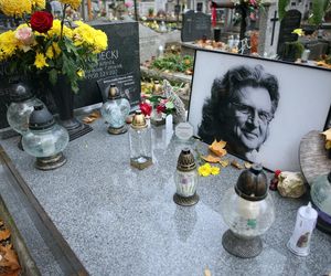 Tak wygląda grób Zbigniewa Wodeckiego