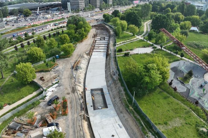 Prace związane z tunelem tramwajowym