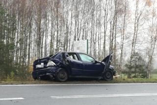 Ploski. Wypadek na DK 19. Opel zderzył się z peugeotem. Jedna osoba ranna