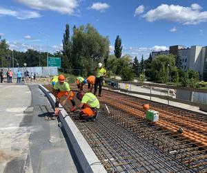 Jak idą prace przy wschodniej nitce wiaduktu przy ul. Zjednoczenia? Sprawdziliśmy