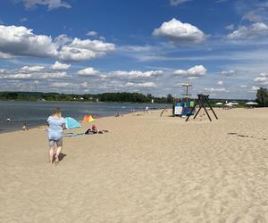 Upał nad Zalewem Kraśnickim