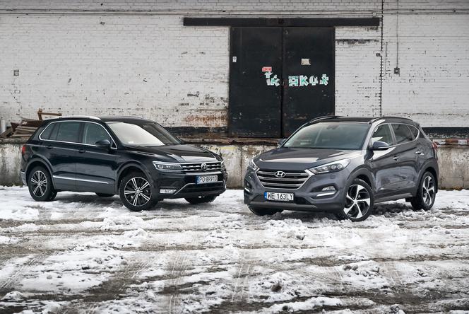 Volkswagen Tiguan vs. Hyundai Tucson