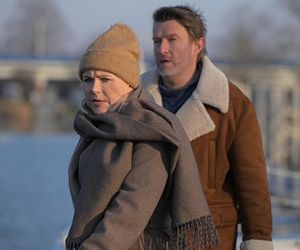 Pierwsza miłość, odcinek 4008: Łucja Reterska (Anna Samusionek), detektyw (Leszek Żukowski)