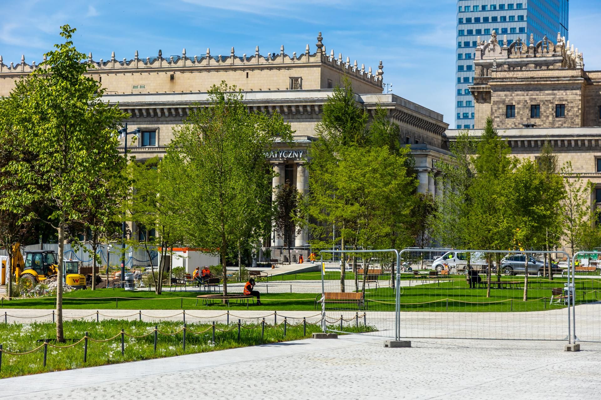 Plac Centralny Warszawa, sierpień 2025