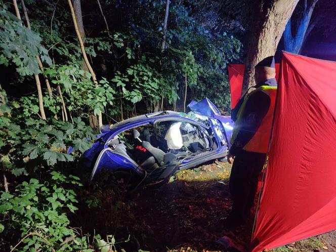 Tragiczny wypadek w powiecie kościerskim