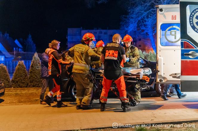 Wypadek w Kostrzynie nad Odrą