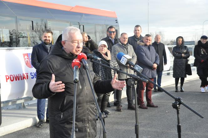 Otwarcie wiaduktu po przebudowie w centrum Skarżyska-Kamiennej