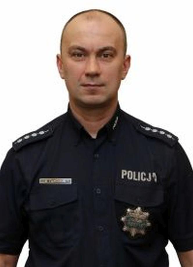 aspirant sztabowy Adam Tichoniuk (KOMISARIAT POLICJI III W BIAŁYMSTOKU)