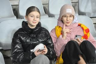 Korona Kielce - ŁKS Łódź. Zdjęcia kibiców na Suzuki Arenie