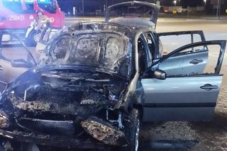 Nowa Wieś: Przy Decathlonie auto paliło się jak pochodnia. Mogło dość do wybuchu