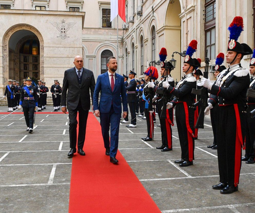 Wizyta szefa MON we Włoszech