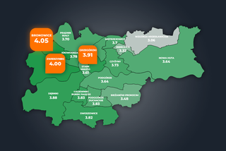 Ranking najniebezpieczniejszych dzielnic Krakowa