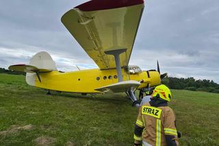 Pożar samolotu lecącego z Wrocławia na Bornholm