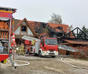 Duże straty po pożarze na Ranczo Smyczyna. „Mamy szereg umów z naszymi gośćmi i zamierzamy się z nich wywiązać”