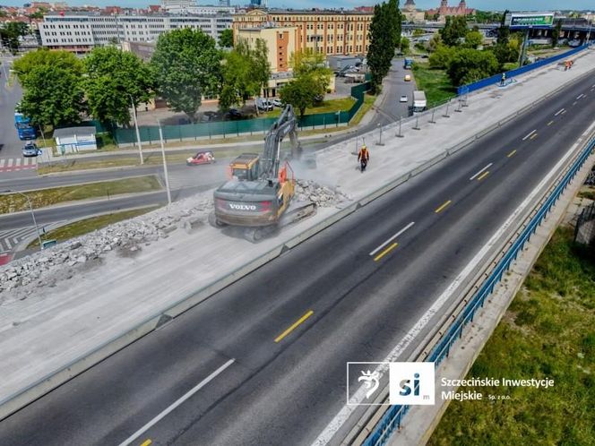 Remont Trasy Zamkowej w Szczecinie