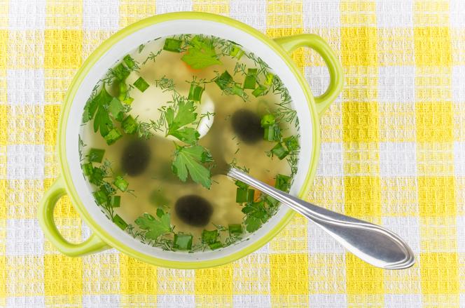 Kremowa zupa oliwkowo-migdałowa - śródziemnomorski smak 