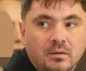 Daniel Martyniuk na chrzcinach syna