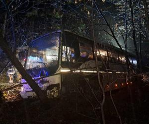 Wypadek autokaru z pracownikami Amazona