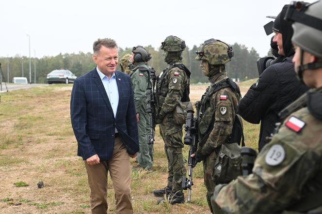 Minister Błaszczak w Centrum Szkolenia Bojowego Drawsko