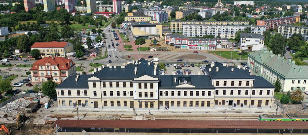 Dworzec w Skarżysku-Kamiennej po przebudowie