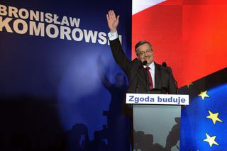 Wybory 2010: Komorowski wygrał. Kaczyńskiemu zabrakło tylko 4,5 proc. (ZDJĘCIA)