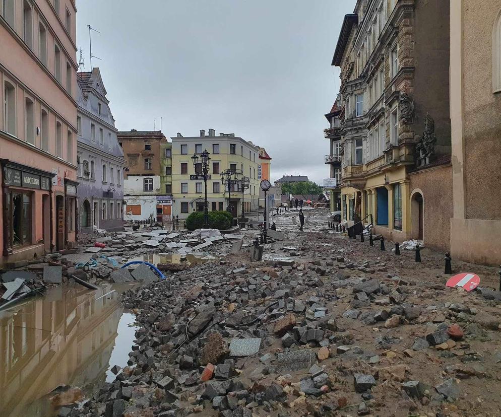 Tak wygląda Kłodzko po opadnięciu wielkiej wody