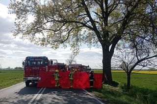 Młoda kobieta zginęła w wypadku na DK 46