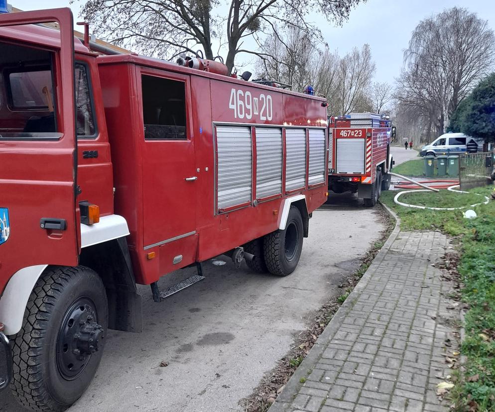 Pożar w Szałkowie pod Iławą. Są spore straty