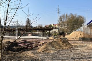 Zabytkowa wiata SKM Pogodno