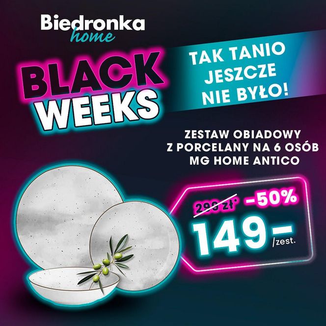 Black Week w Biedronka Home