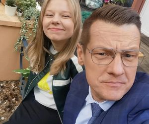 M jak miłość. Lenka (Olga Cybińska), Piotrek (Marcin Mroczek)