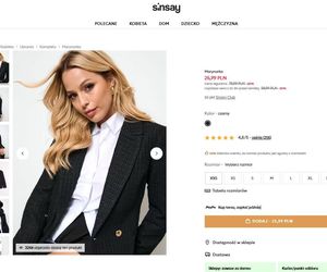 Marynarki i żakiety Sinsay