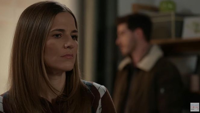 Pierwsza miłość odc. 4032. Marta (Honorata Witańska), Kacper (Damian Kulec)