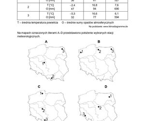 Matura próbna 2024 geografia