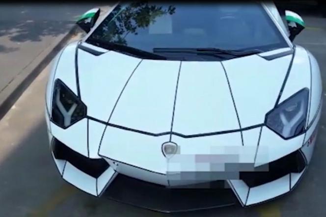 Skradzione Lamborghini Anetador