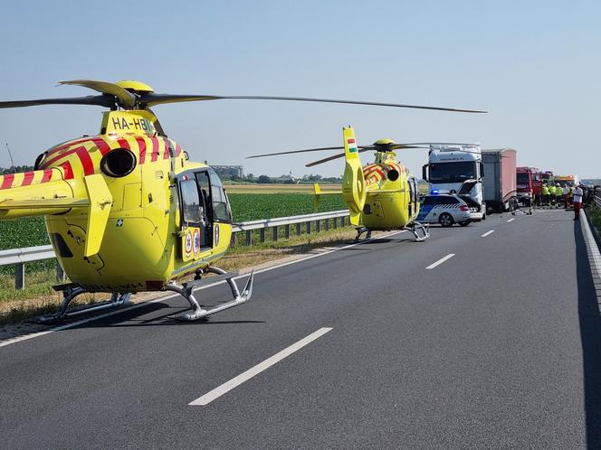 Wypadek rodziny z Włocławka na Węgrzech