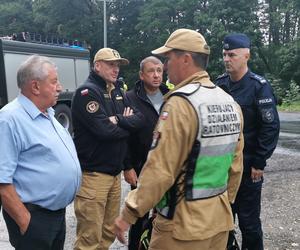 Wypadek w pobliżu Konotopu  - autobus z tirem 