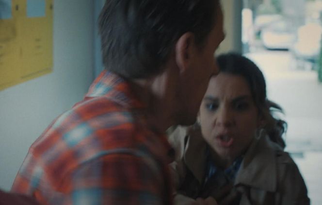 M jak miłość, odcinek 1887. Ojczym Franka (Marcin Sitek), Aneta (Ilona Janyst)